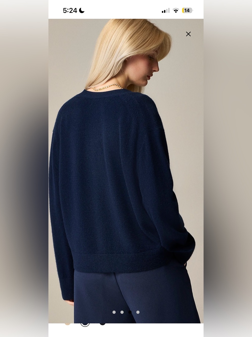 J.crew Cashmere patch-pocket cardigan - Picture 2 of 5